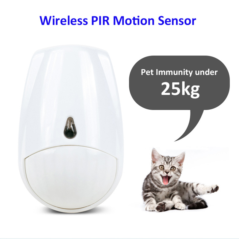 Pet Immune Pir Sensor - 433MHz Wireless Anti-theft Alarm Pir Motion