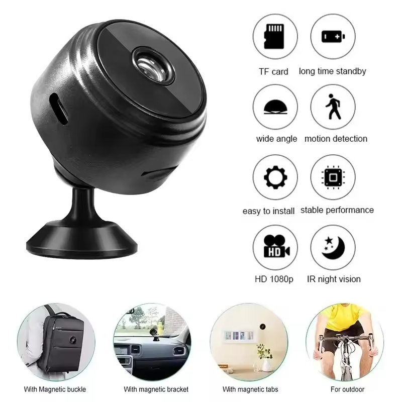 Home Security Bell - A9 Mini WiFi HD 1080P Security