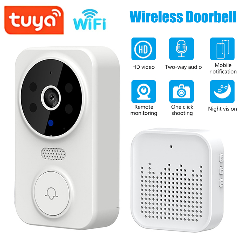 Home Security Bell - WiFi Smart Video Doorbell Camera Night