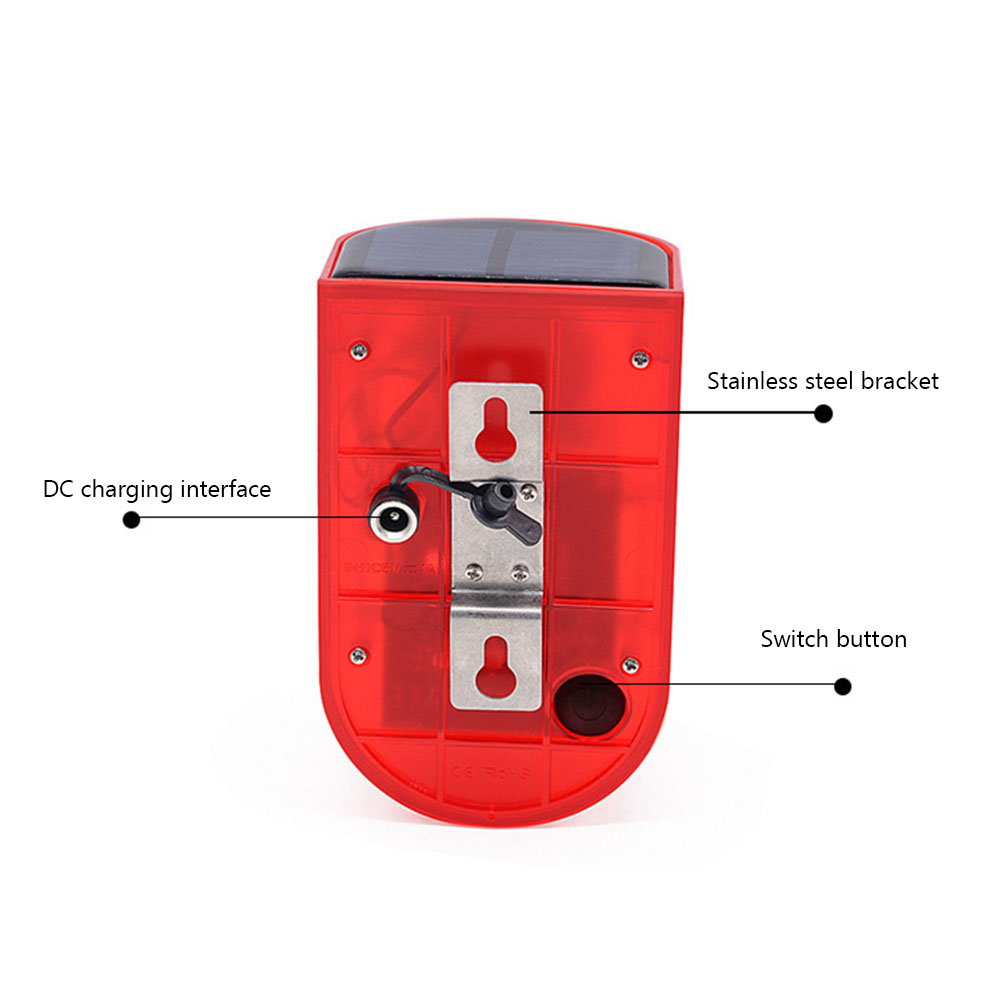 Pet Immune Pir Sensor - Solar Infrared Motion Sensor Alarm Waterproof