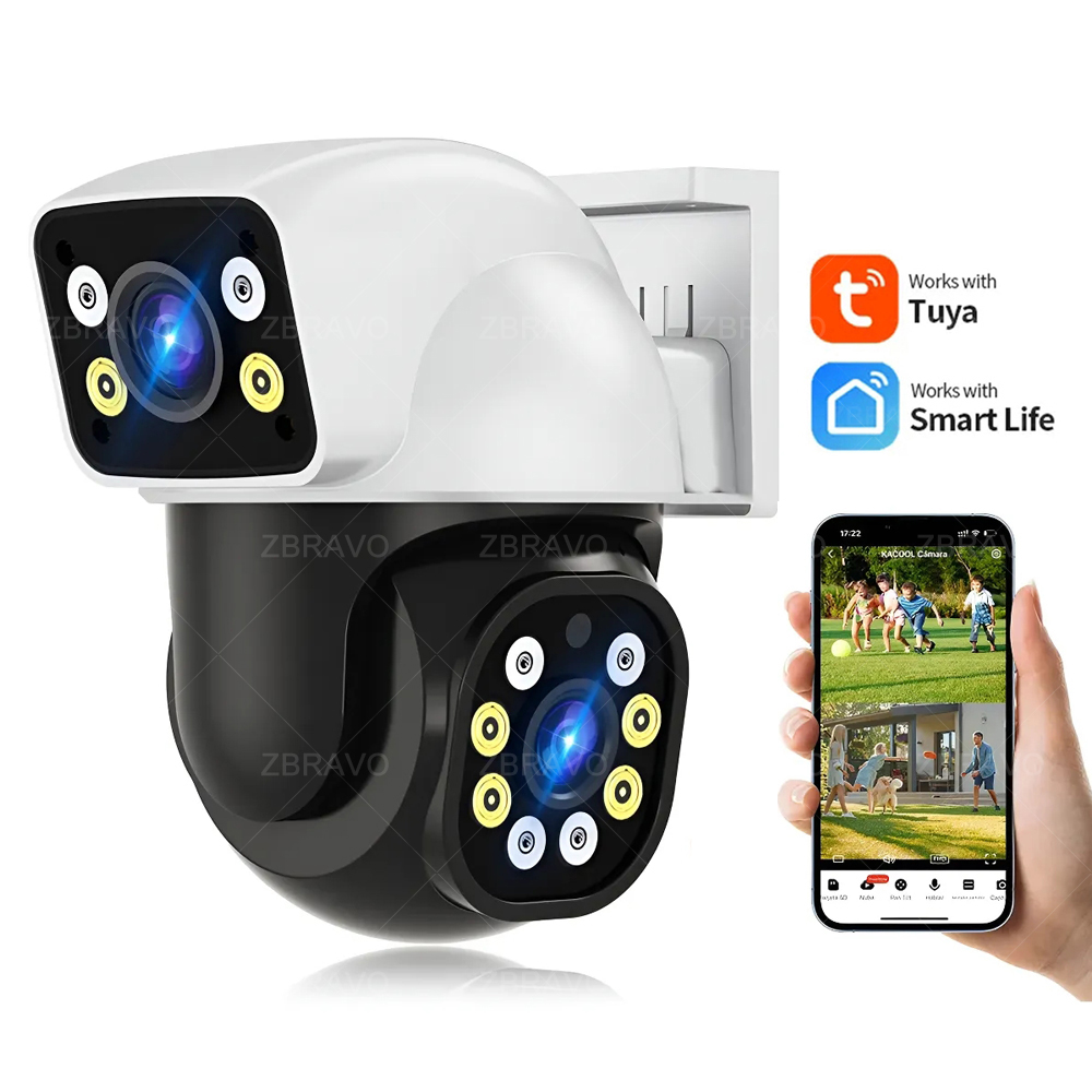 Home Security Device - Smartlife 8MP WiFi Tuya Outdoor Camera
