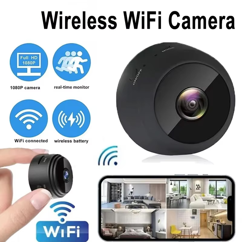Home Security Camera System - New A9 Camera Wifi 1080p HD