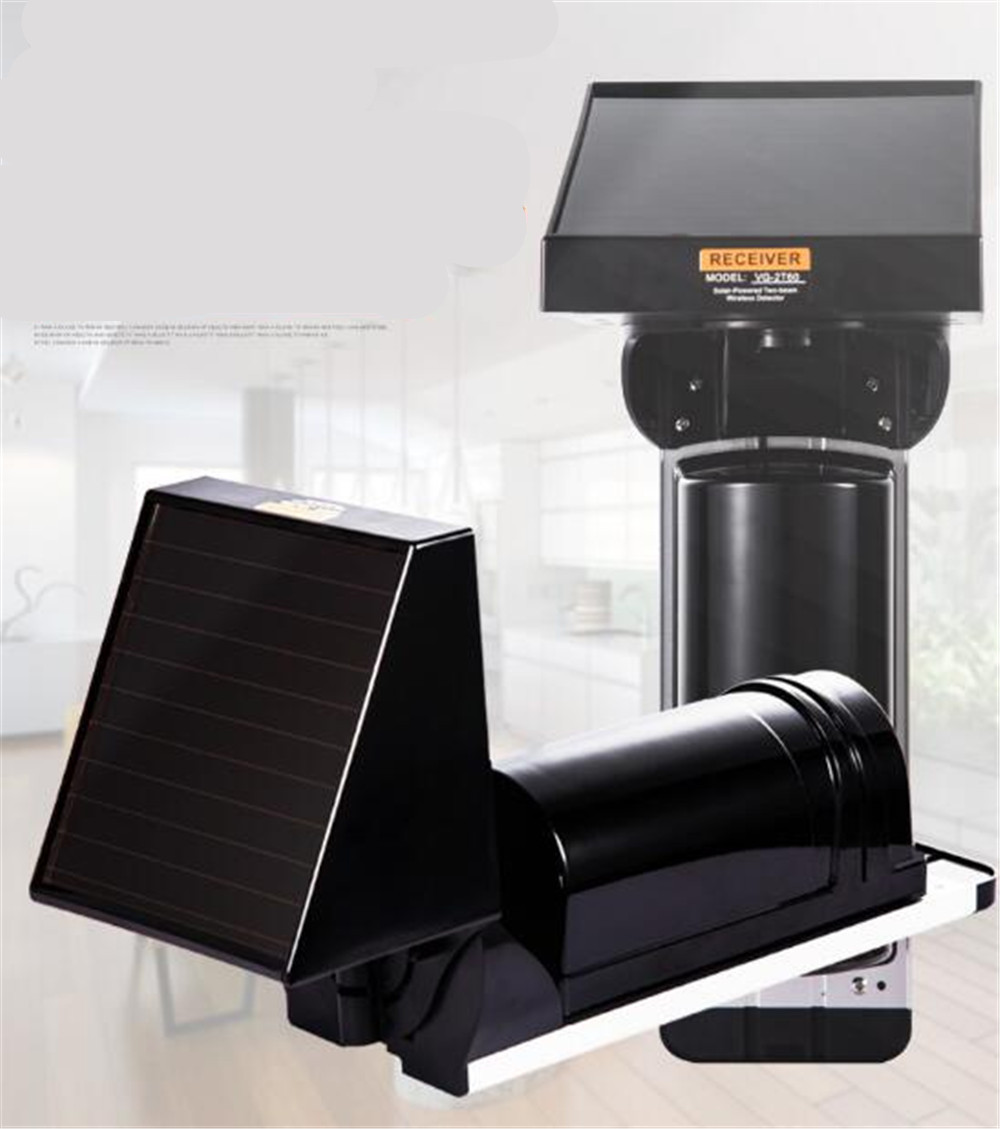 Pet Immune Pir Sensor - 433mhz Wireless Solar Outdoor Waterproof Pet