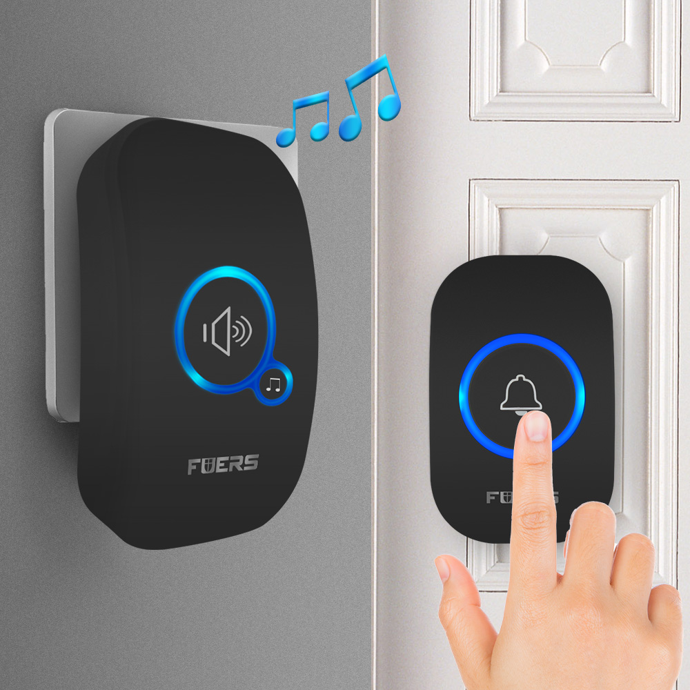 Home Security Bell - Fuers Wireless Doorbell Home Welcome Smart