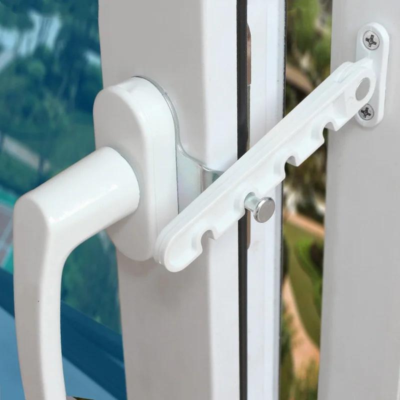 Home Security Device - Adjustable Window Limiter Casement Latch Position