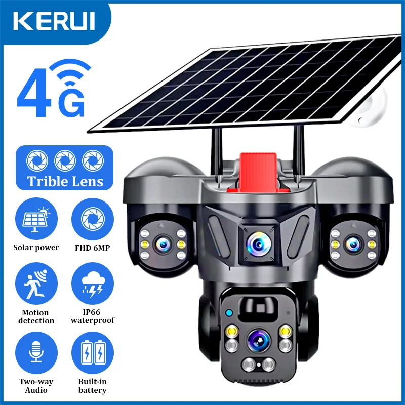 Home Security For Windows - KERUI V380 Pro Outdoor PTZ 6MP