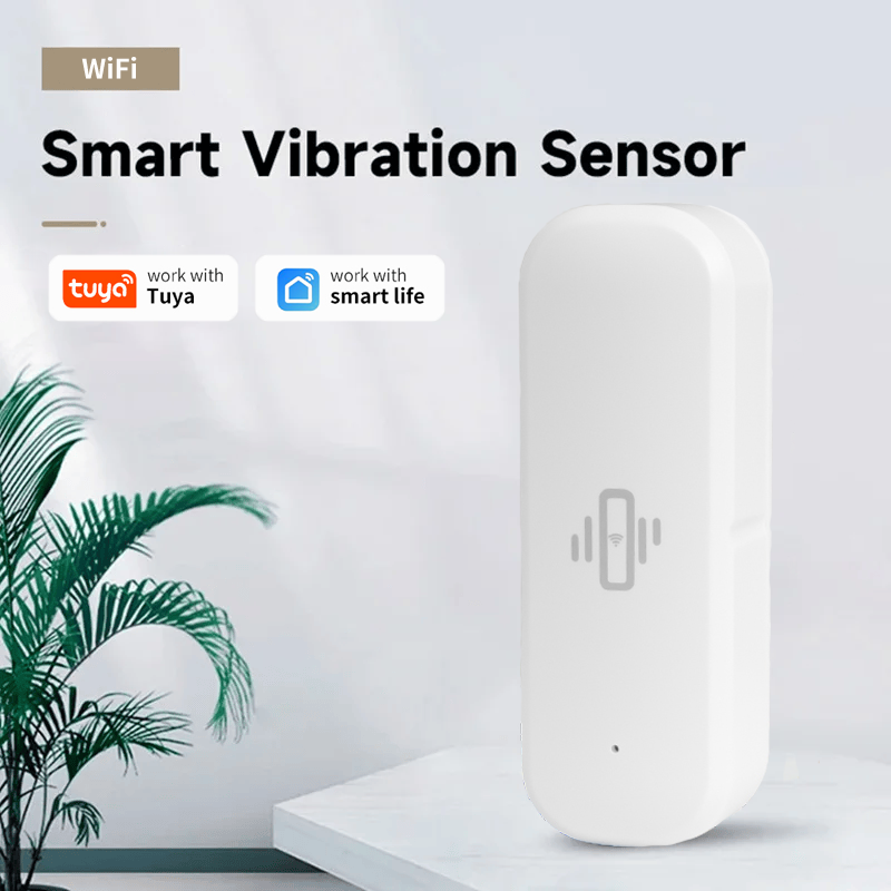 Home Security Device - Tuya Smart Devices WiFi Vibration Sensor