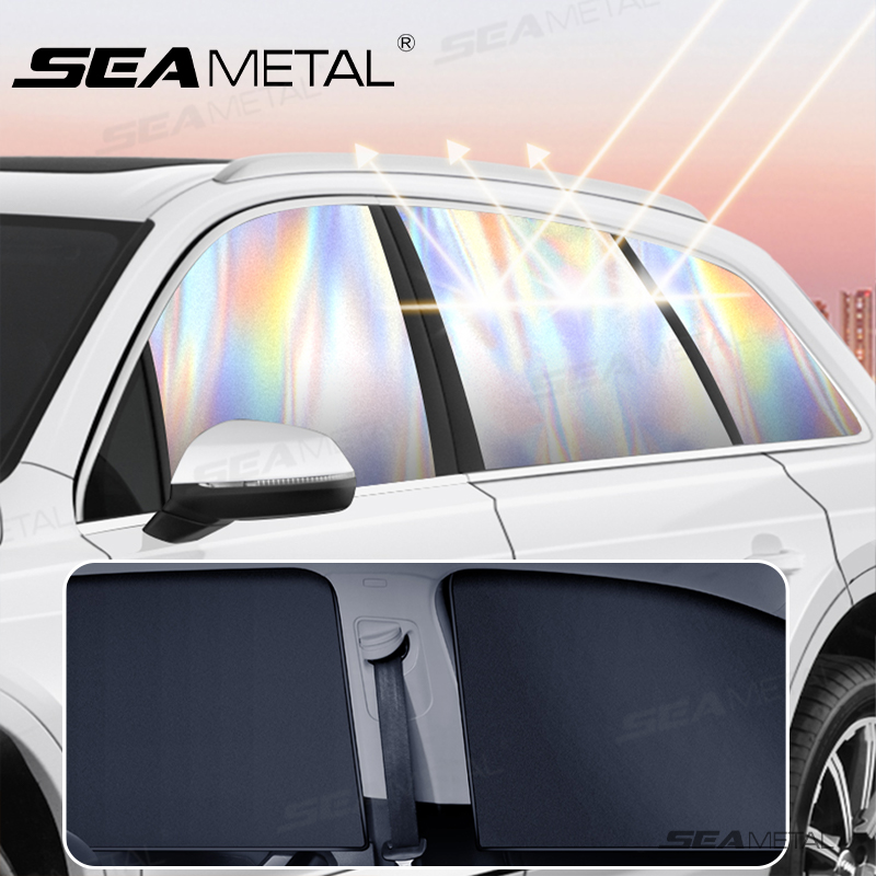 Home Security For Windows - SEAMETAL Magnetic Car Side Window Sun