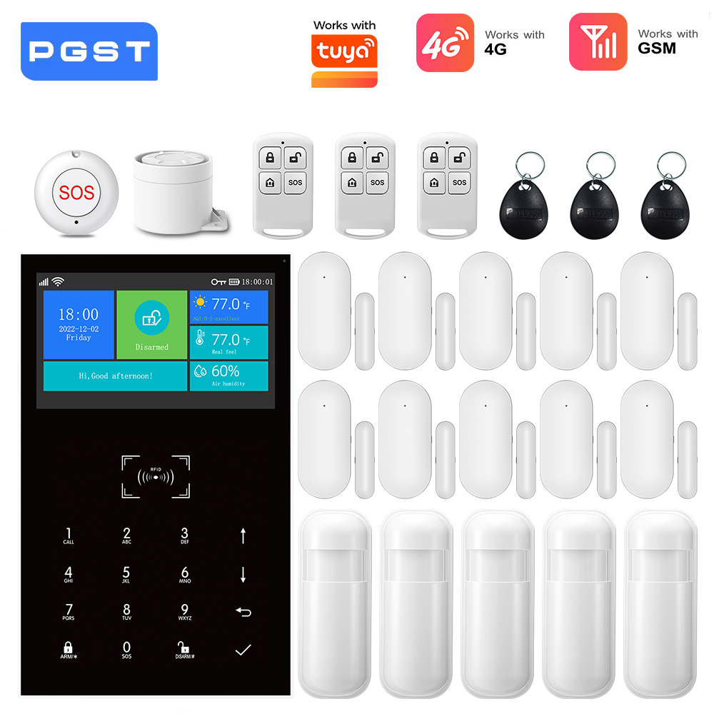 Home Security Ultimate - 4G GSM WiFi Alarm System Work