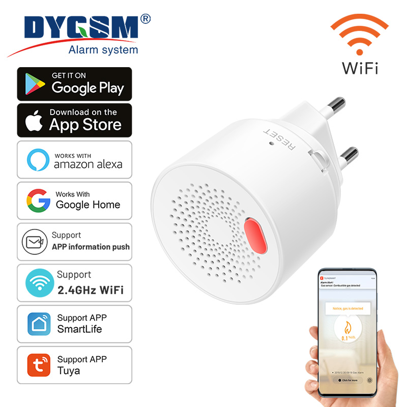 Home Security Device - Tuya Smart Home Wifi Natural Gas