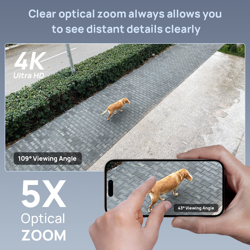 Vikylin 8MP Dome PTZ 5X Zoom I - Home Security Online review and price