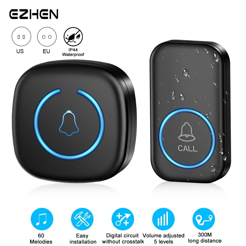 Wireless Doorbell Intelligent  - Home Security Bell review and price