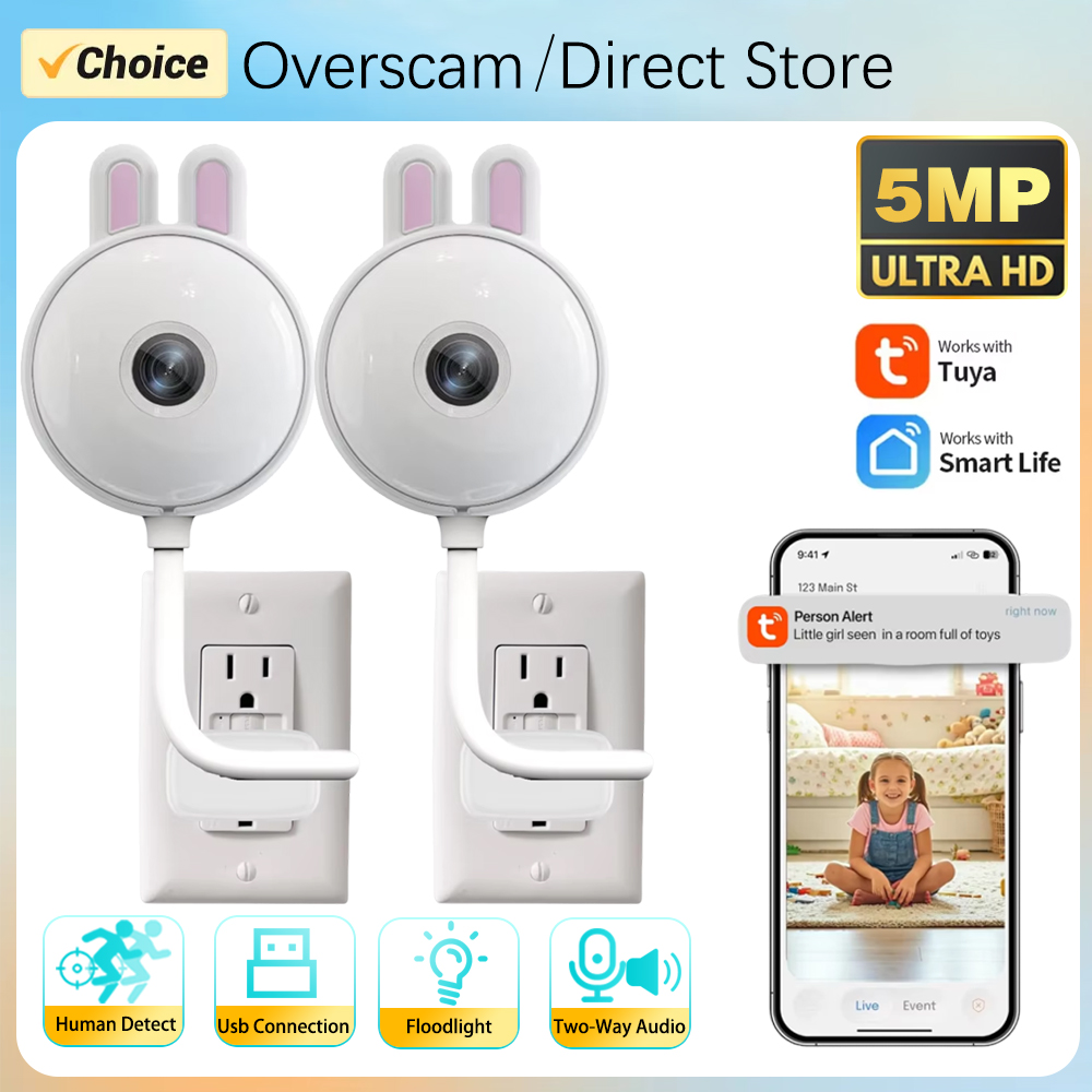 Mini Tuya Indoor USB Light Bul - Home Security Flood Lights review and price