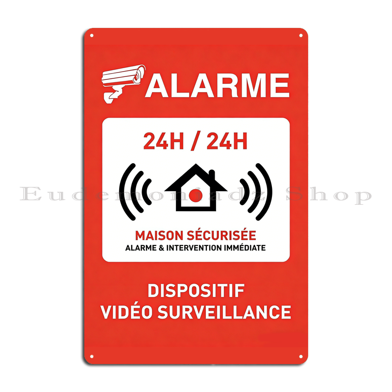 Retro 24h Alarm System Metal S - Home Security Device review and price