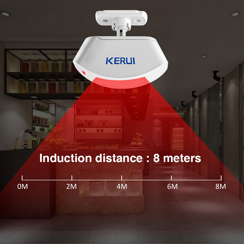 KERUI Wireless Curtain Infrare - Pet Immune Pir Sensor review and price