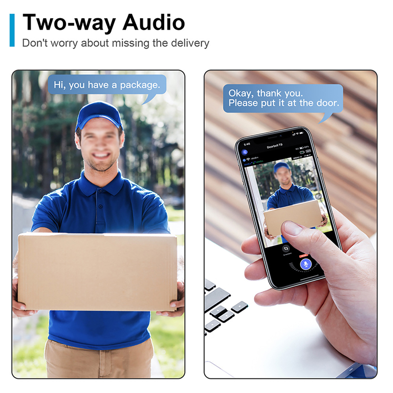 WiFi Smart Video Doorbell Came - Home Security Bell review and price
