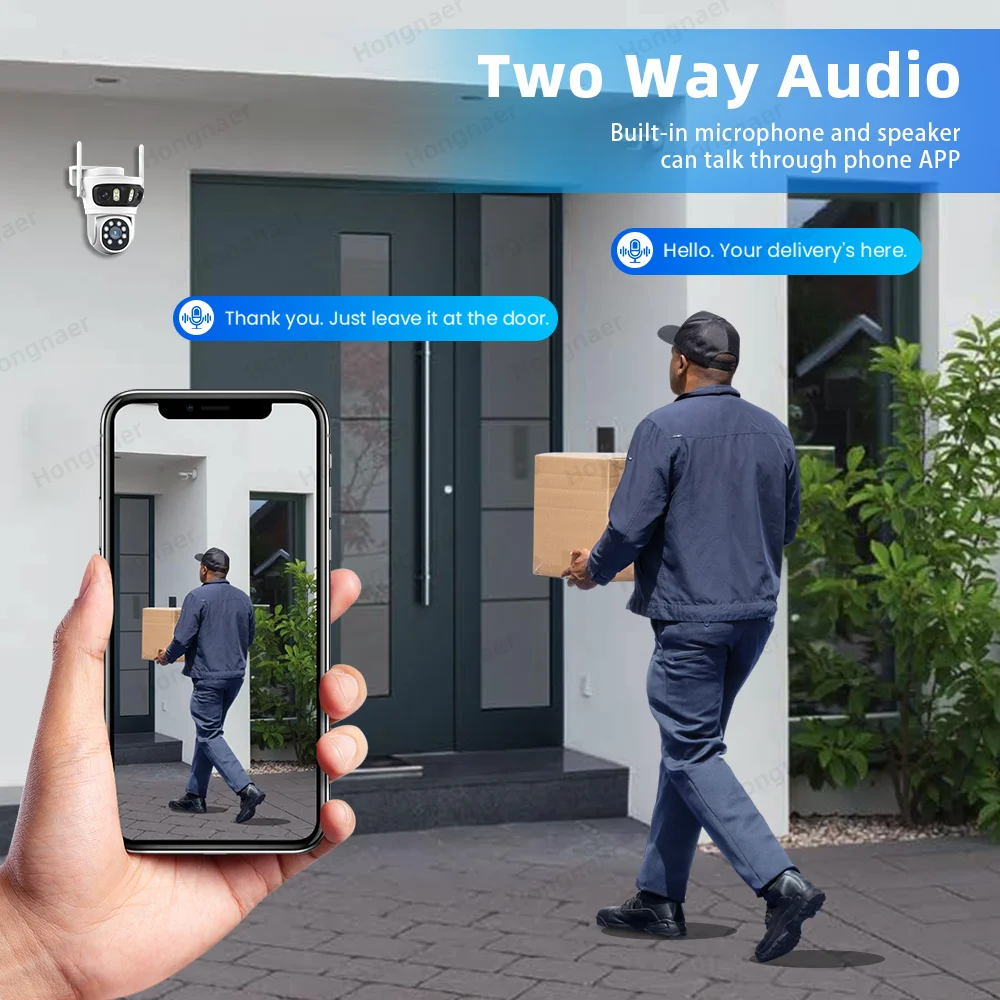 2026 Hongnaer 6MP 4CH 3 Lens 2 - Home Security Systems Wireless review and price