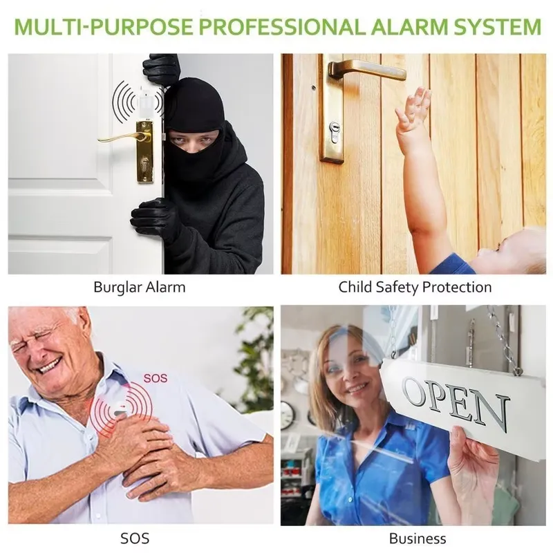 House Burglar Alarm Kit Auto D - Home Security Systems Wireless review and price