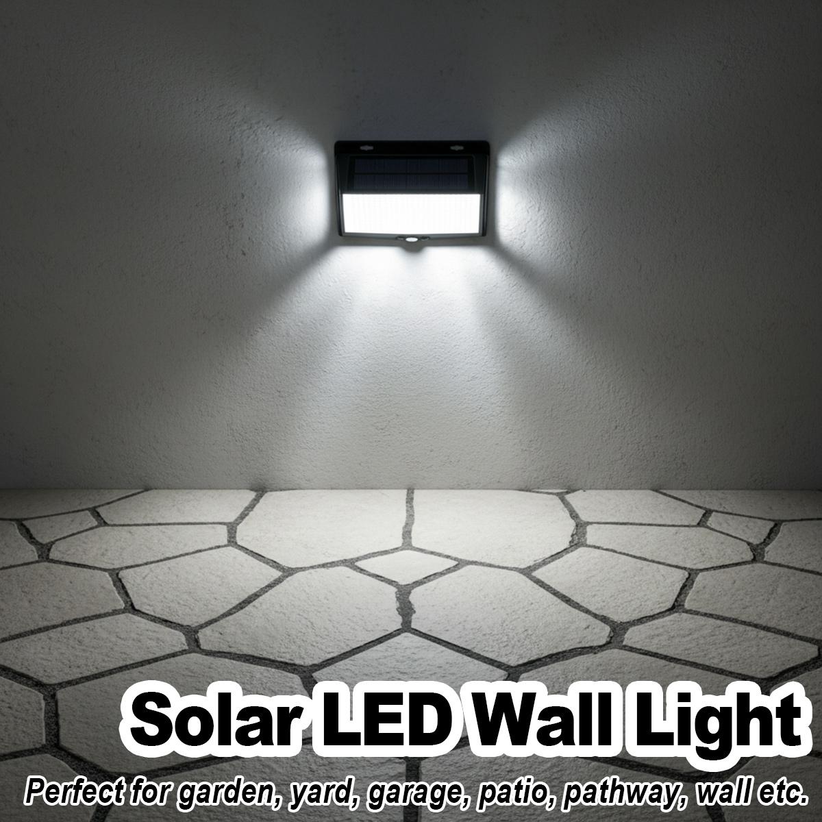 3-Sided LED Wall Light Auto On - Home Security Flood Lights review and price