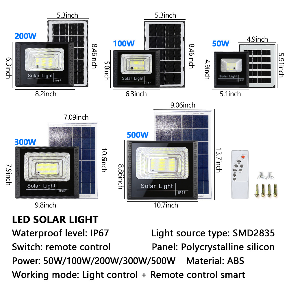 High Brightness 50W Solar Stre - Home Security Flood Lights review and price