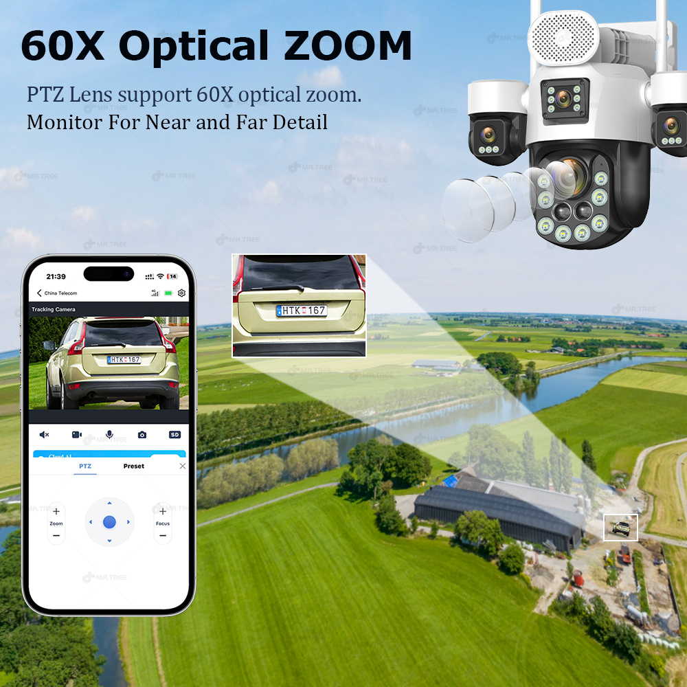 AOV Four Lens Outdoor Surveill - Home Security Device review and price