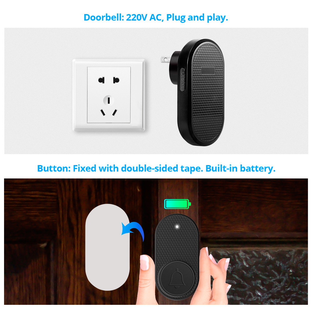 M558 Wireless Smart Doorbell W - Home Security Bell review and price