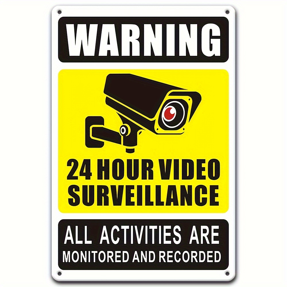 24/7 Video Surveillance Warnin - Home Security Ultimate review and price