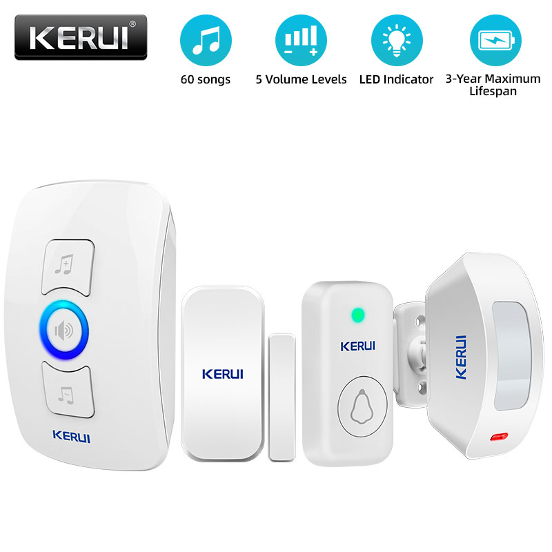 KERUI Wireless Doorbell Home S - Home Security Bell review and price