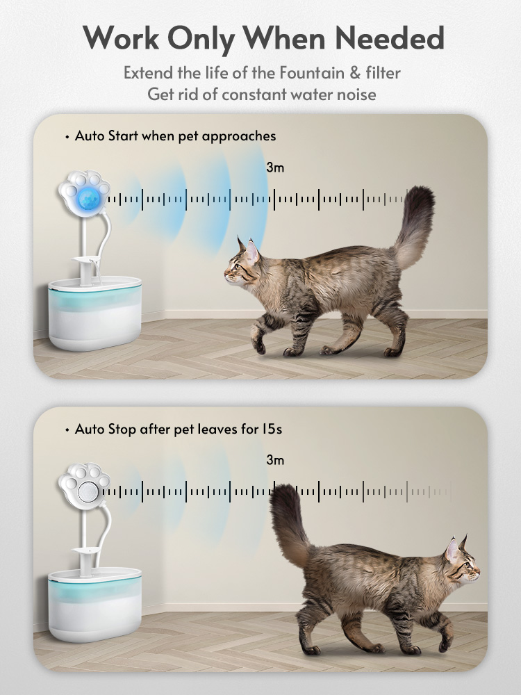 Cat Water Fountain Sensor Paw- - Pet Immune Pir Sensor review and price