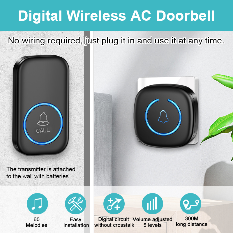 EZHEN Smart Wireless Doorbell  - Home Security Bell review and price