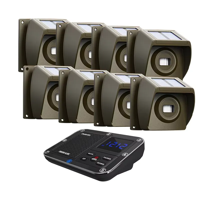 Outdoor Solar - Powered Wirele - Home Security Systems Wireless review and price