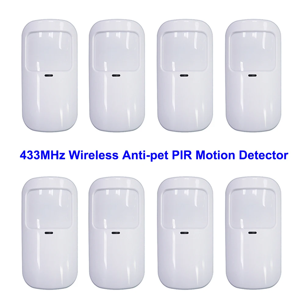 White Wireless 433MHz Infrared - Pet Immune Pir Sensor review and price