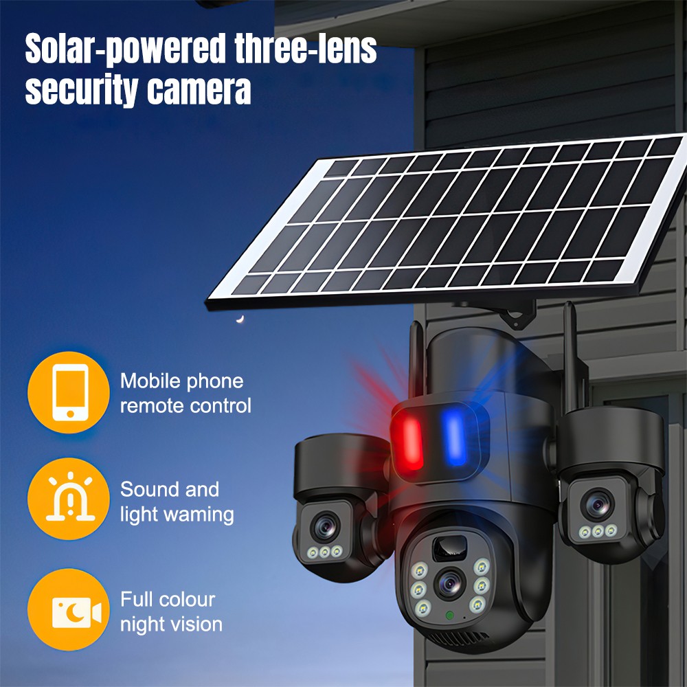 Solar WiFi PTZ Camera Outdoor  - Home Security For Windows review and price