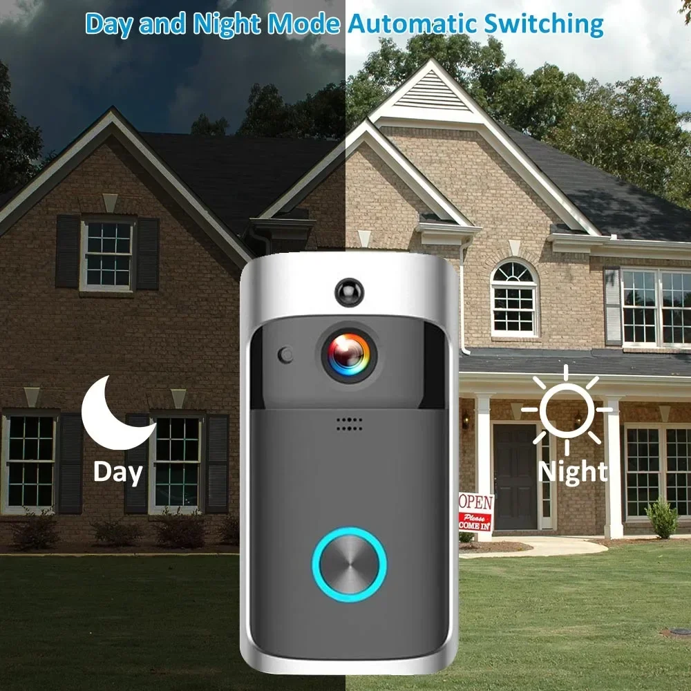 720P HD Smart Home Wireless WI - Home Security Bell review and price