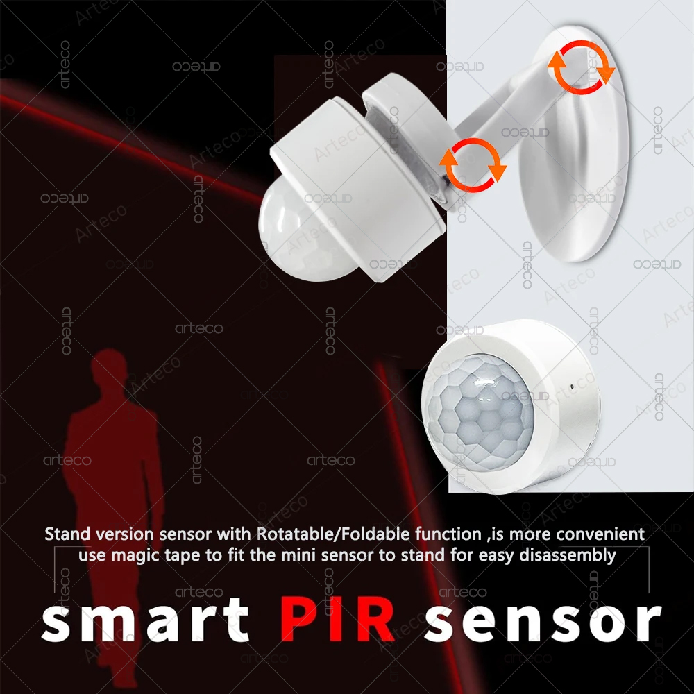 Zigbee 3.0 Mini PIR Motion Sen - Home Security Device review and price