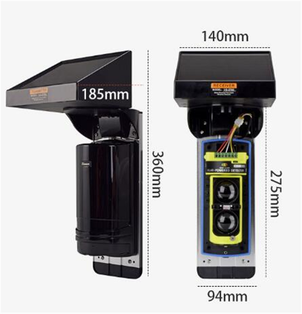 433mhz Wireless Solar Outdoor  - Pet Immune Pir Sensor review and price