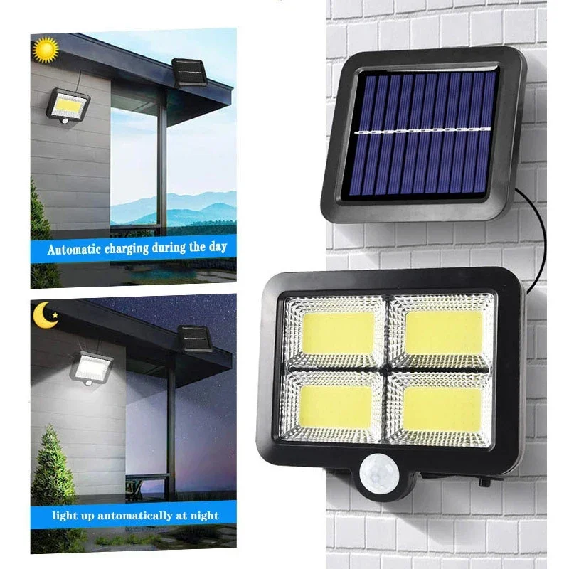 LED Solar Split Wall Lamp Outd - Home Security Flood Lights review and price