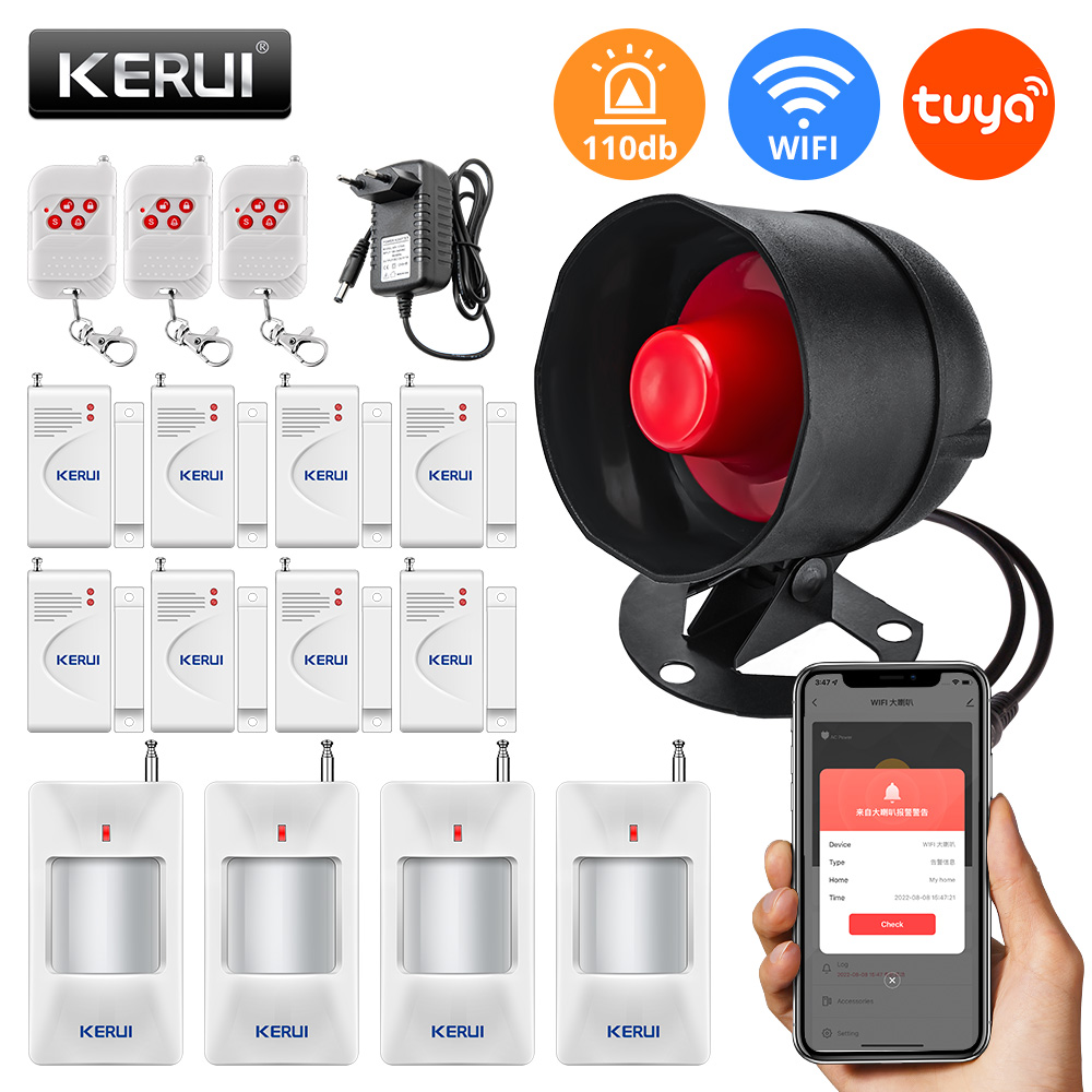 KERUI Tuya WIFI Loudly Speaker - Home Security For Windows review and price