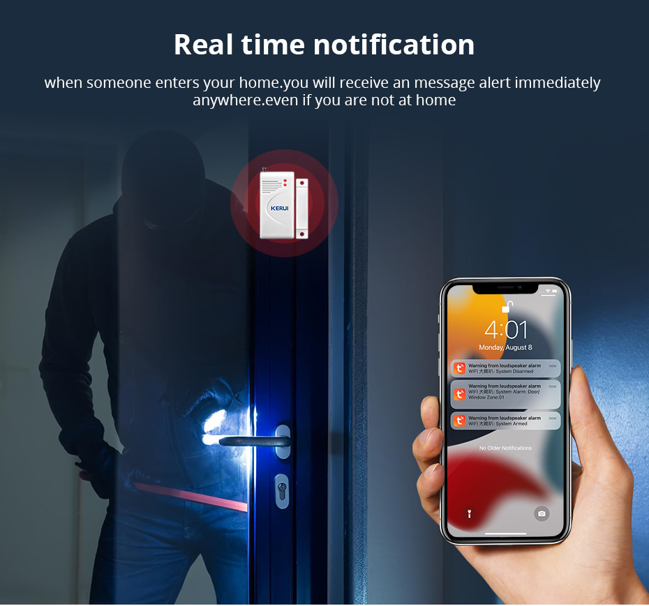 KERUI Tuya WIFI Loudly Speaker - Home Security For Windows review and price
