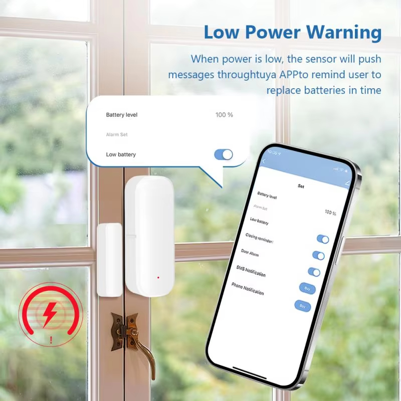 ZigBee Door Window Sensor Wire - Home Security Systems Wireless review and price