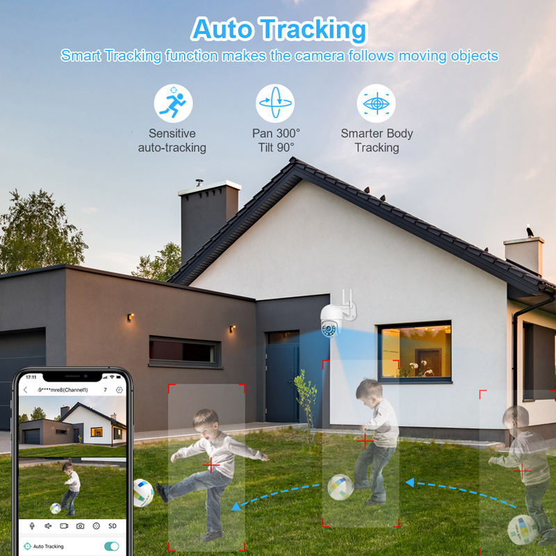 Smar 3MP Wireless CCTV Securit - Home Security Systems Wireless review and price