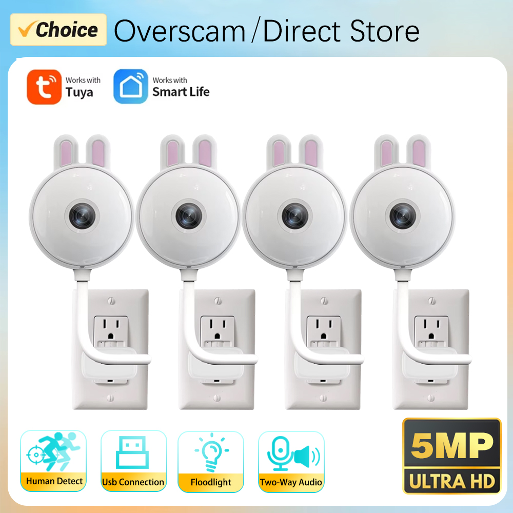 5MP Tuya Doodle WiFi USB Flood - Home Security Flood Lights review and price